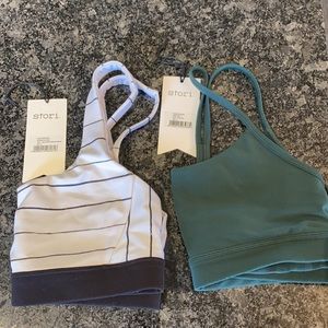 Bundle of 2 Stori by Katy Hearn sports bras size 8